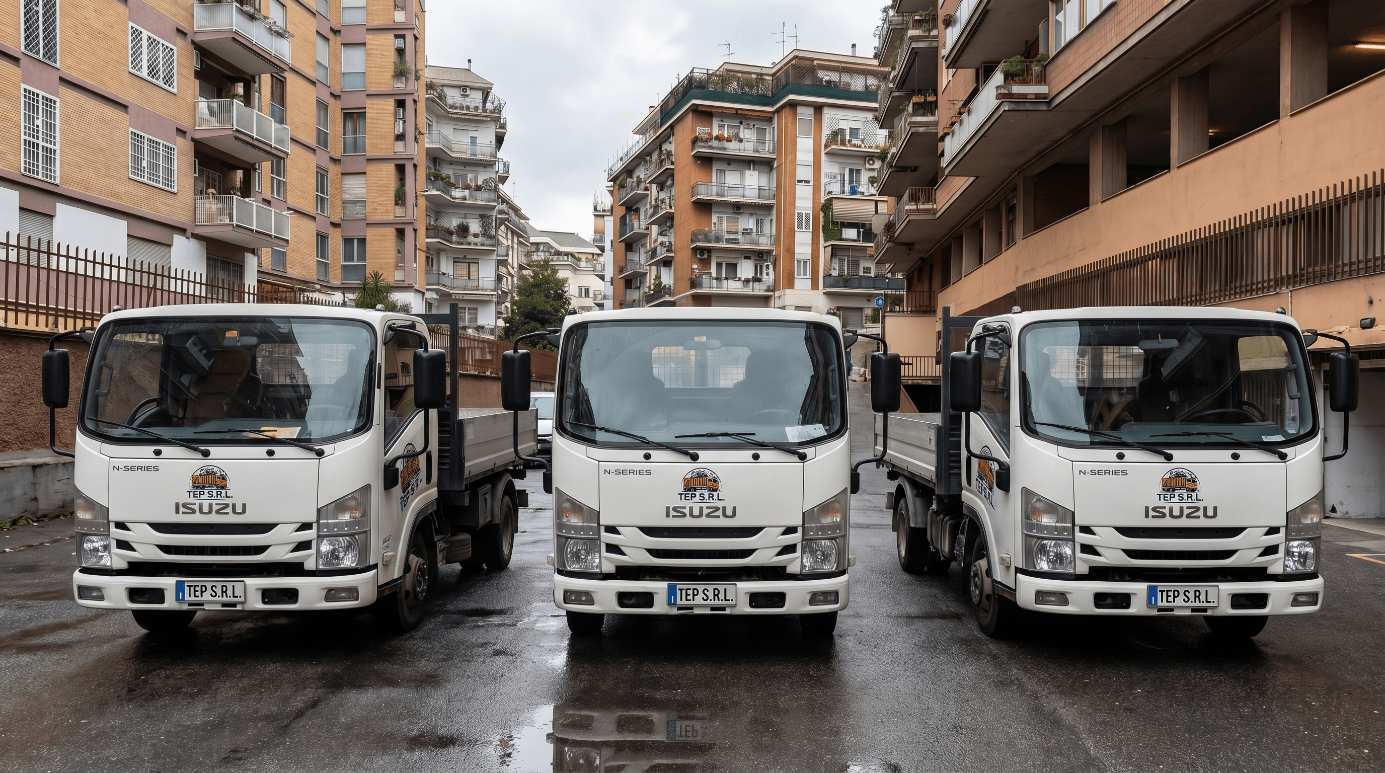Flotta T.E.P. S.R.L. — camion e veicoli